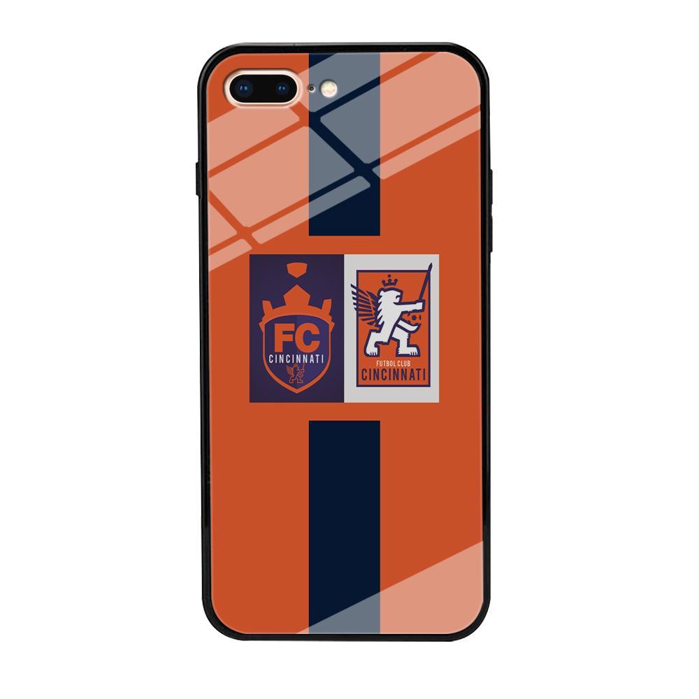 MLS Cincinnati Two Logo iPhone 8 Plus Case-Oxvistore