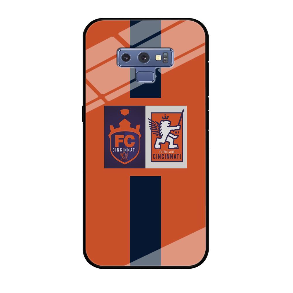 MLS Cincinnati Two Logo Samsung Galaxy Note 9 Case-Oxvistore