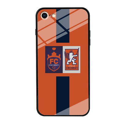 MLS Cincinnati Two Logo iPhone 8 Case-Oxvistore