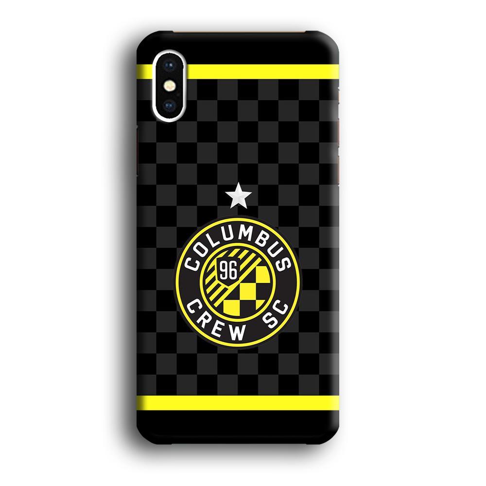 MLS Columbus Crew SC Flags iPhone XS Case-Oxvistore