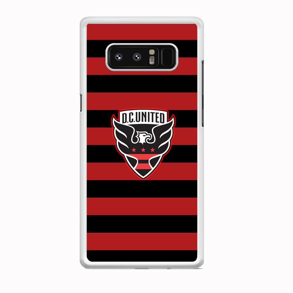 MLS DC United Black Red Logo Samsung Galaxy Note 8 Case-Oxvistore