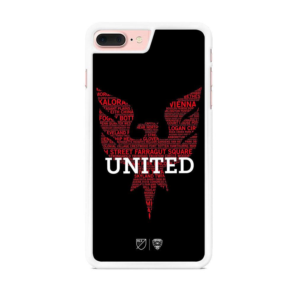 MLS DC United Red Wings iPhone 7 Plus Case-Oxvistore