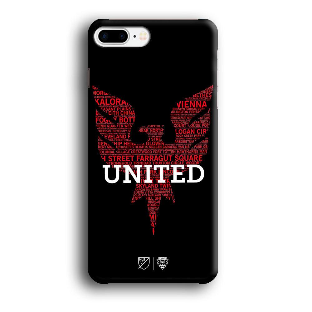 MLS DC United Red Wings iPhone 7 Plus Case-Oxvistore