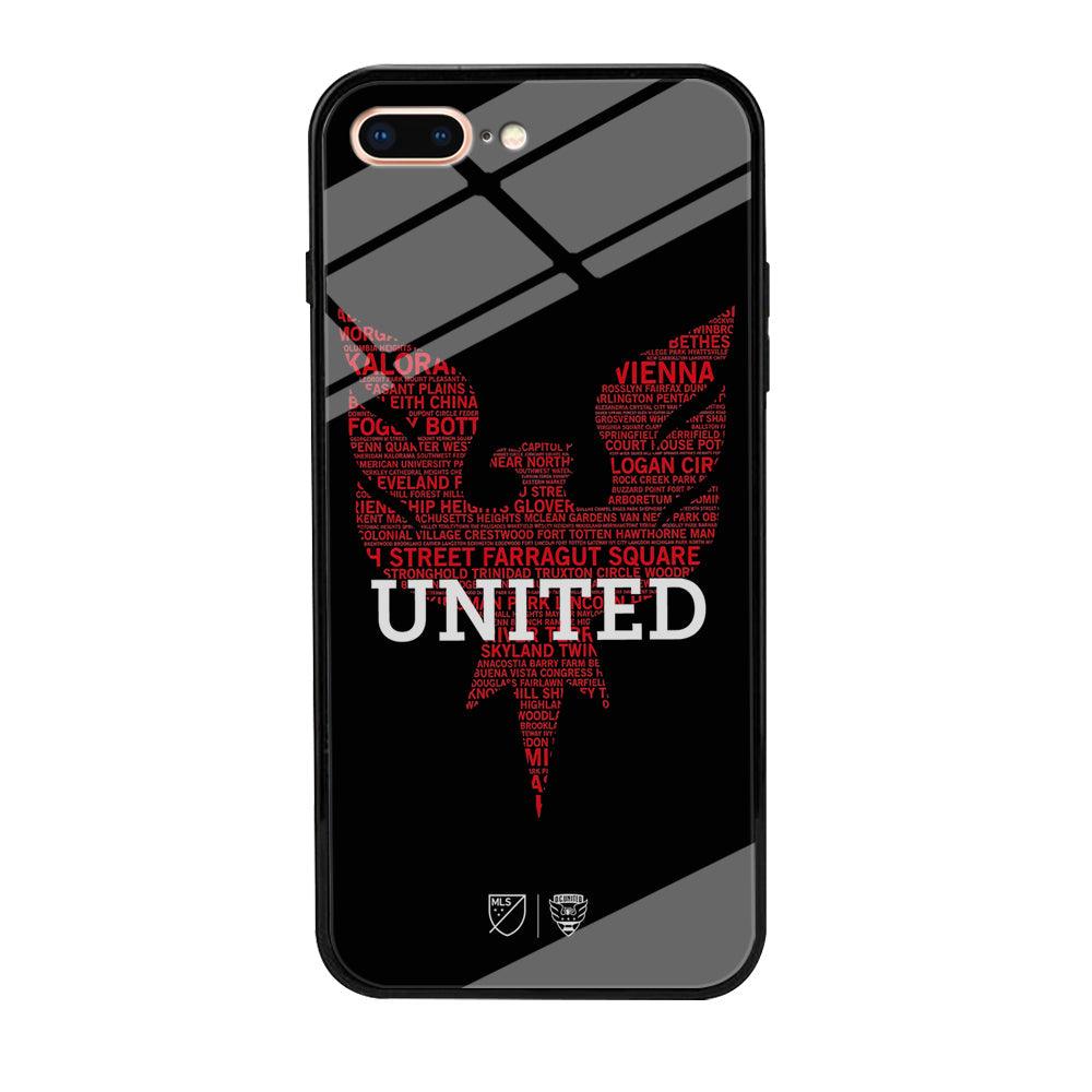 MLS DC United Red Wings iPhone 8 Plus Case-Oxvistore