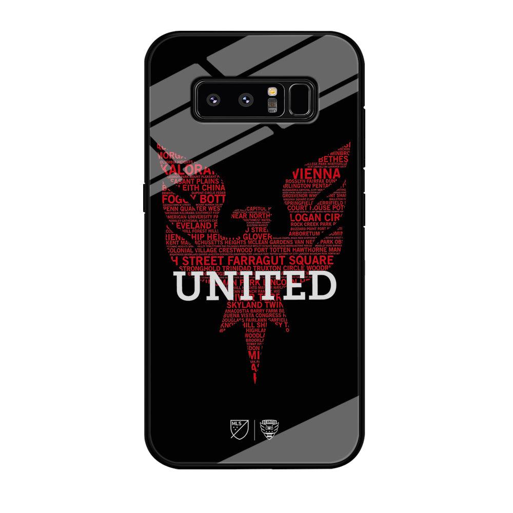 MLS DC United Red Wings Samsung Galaxy Note 8 Case-Oxvistore