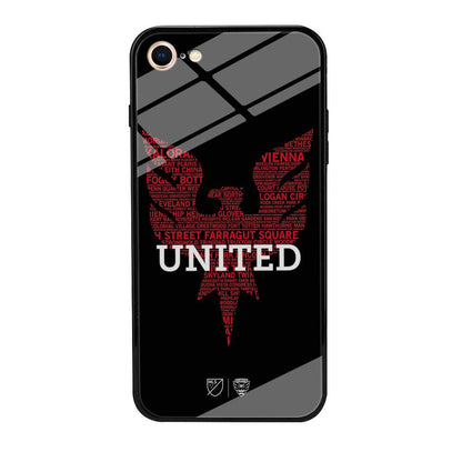 MLS DC United Red Wings iPhone 8 Case-Oxvistore