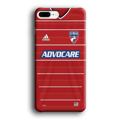 MLS FC Dallas Costume Red iPhone 8 Plus Case-Oxvistore