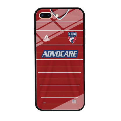 MLS FC Dallas Costume Red iPhone 8 Plus Case-Oxvistore