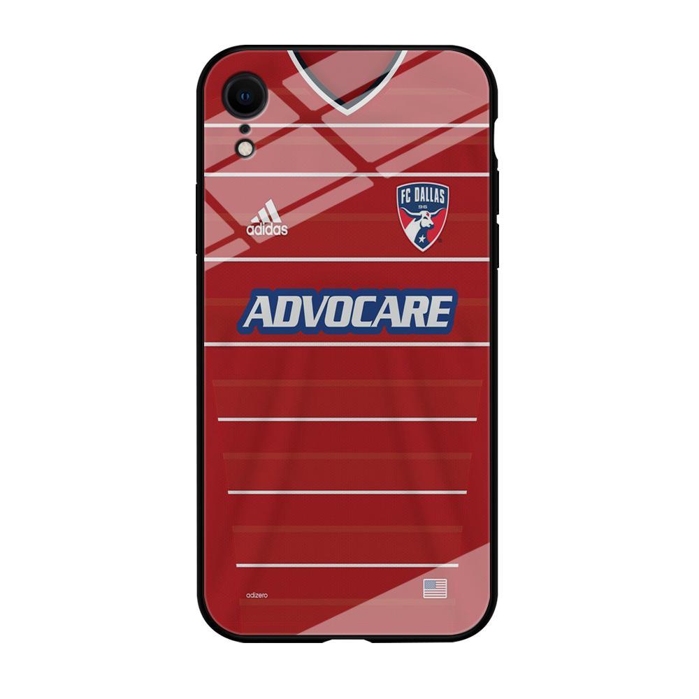 MLS FC Dallas Costume Red iPhone XR Case-Oxvistore