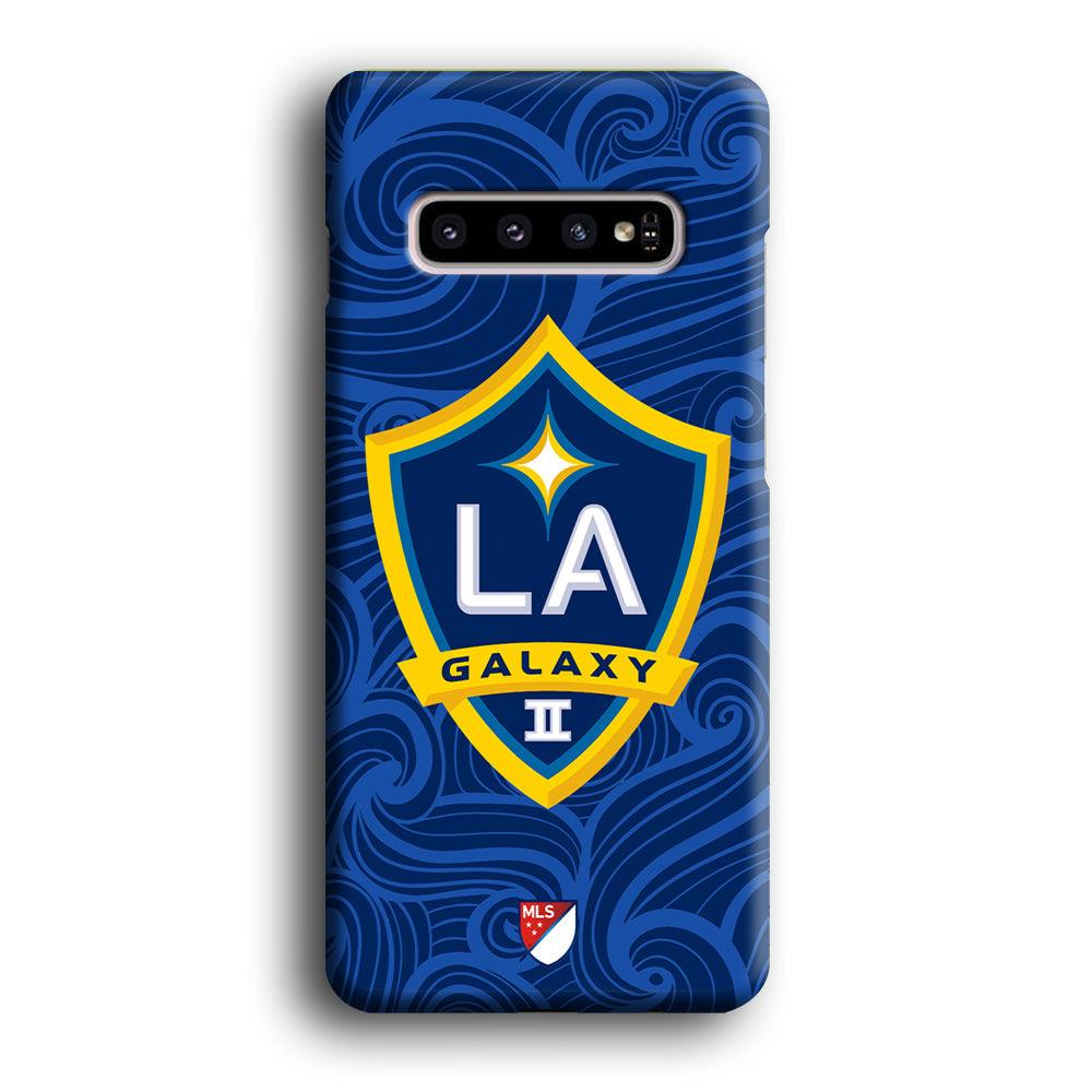 MLS LA Galaxy Art Wave Samsung Galaxy S10 Case-Oxvistore