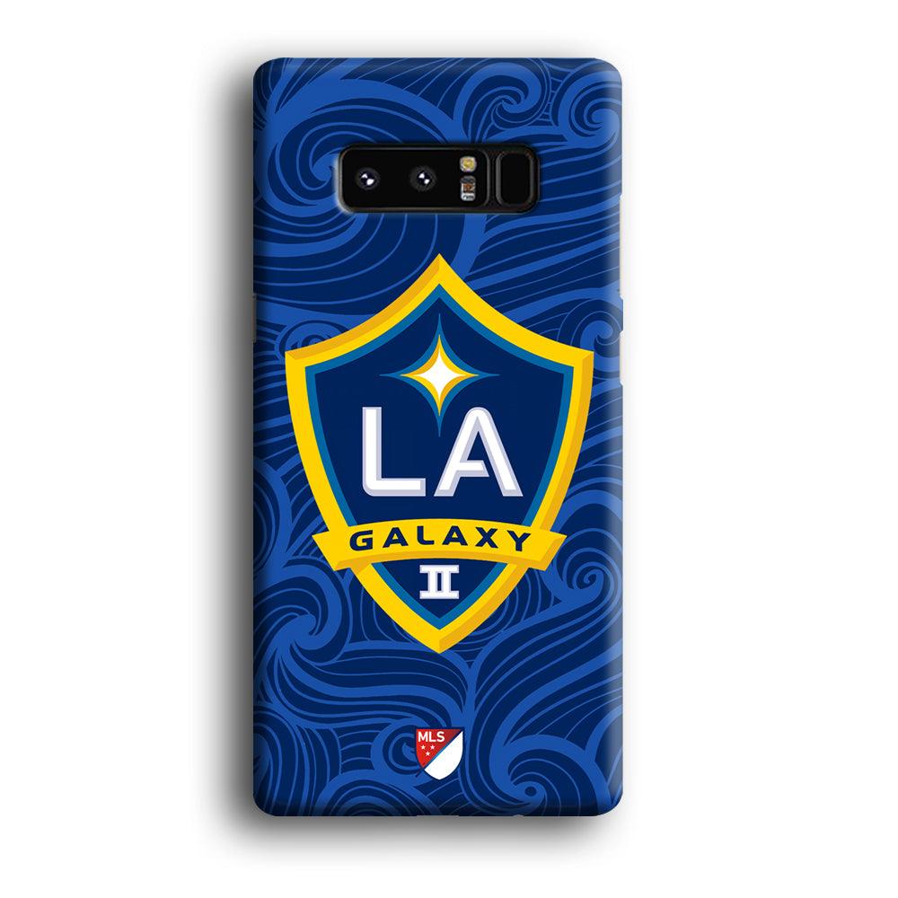 MLS LA Galaxy Art Wave Samsung Galaxy Note 8 Case-Oxvistore