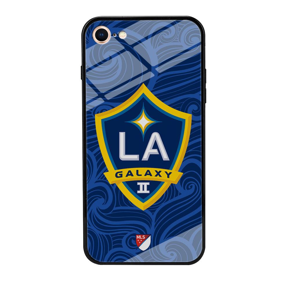 MLS LA Galaxy Art Wave iPhone 8 Case-Oxvistore