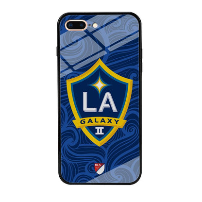 MLS LA Galaxy Art Wave iPhone 8 Plus Case-Oxvistore