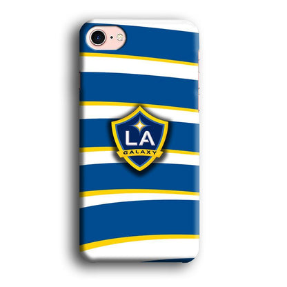 MLS LA Galaxy Logo Wallpaper iPhone 8 Case-Oxvistore