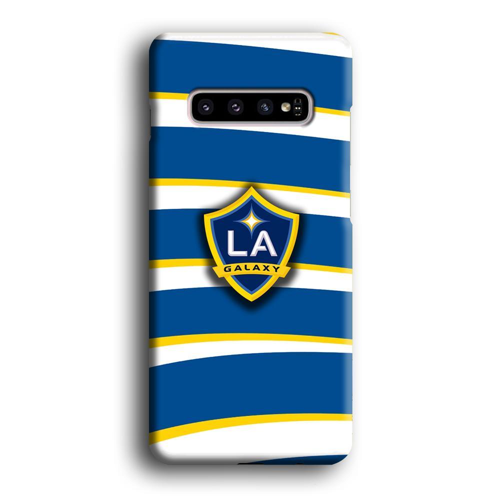 MLS LA Galaxy Logo Wallpaper Samsung Galaxy S10 Plus Case-Oxvistore