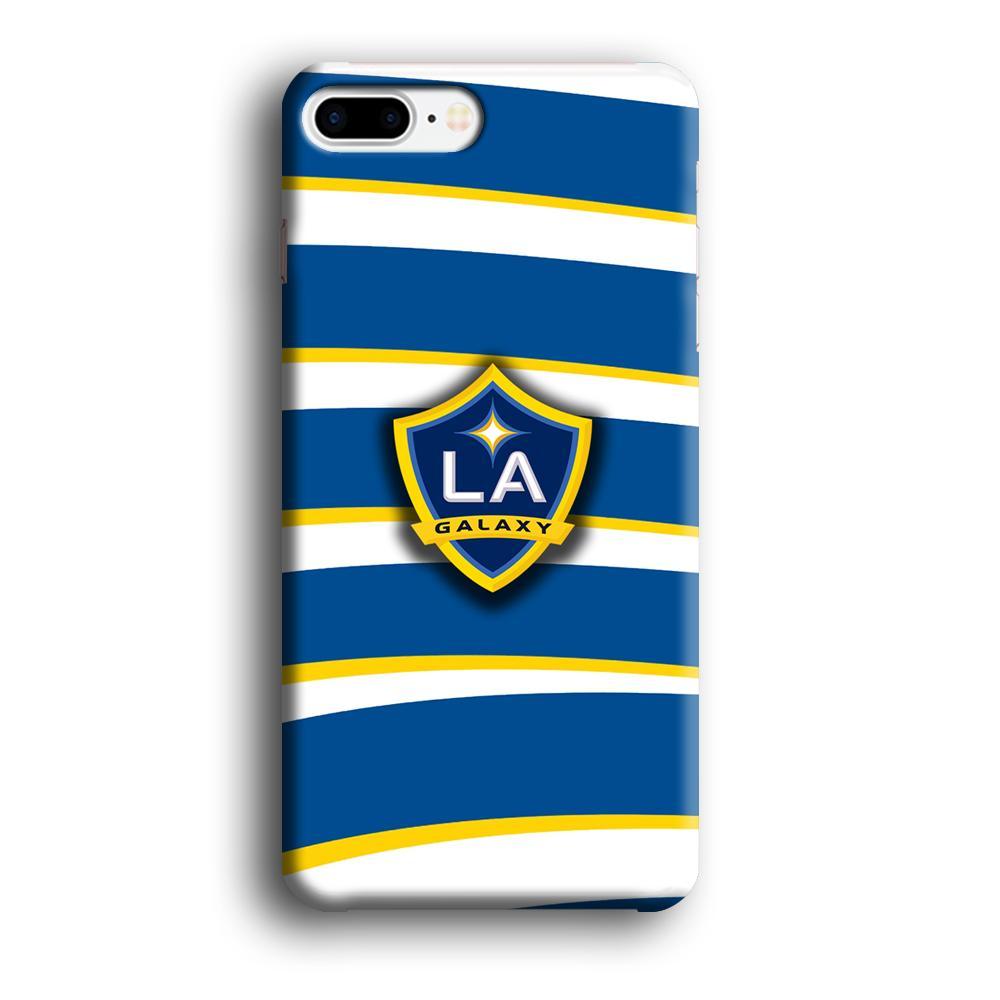 MLS LA Galaxy Logo Wallpaper iPhone 8 Plus Case-Oxvistore