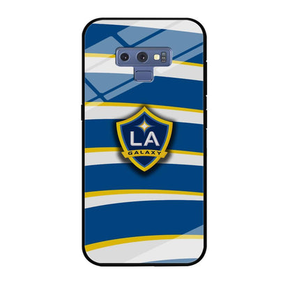 MLS LA Galaxy Logo Wallpaper Samsung Galaxy Note 9 Case-Oxvistore