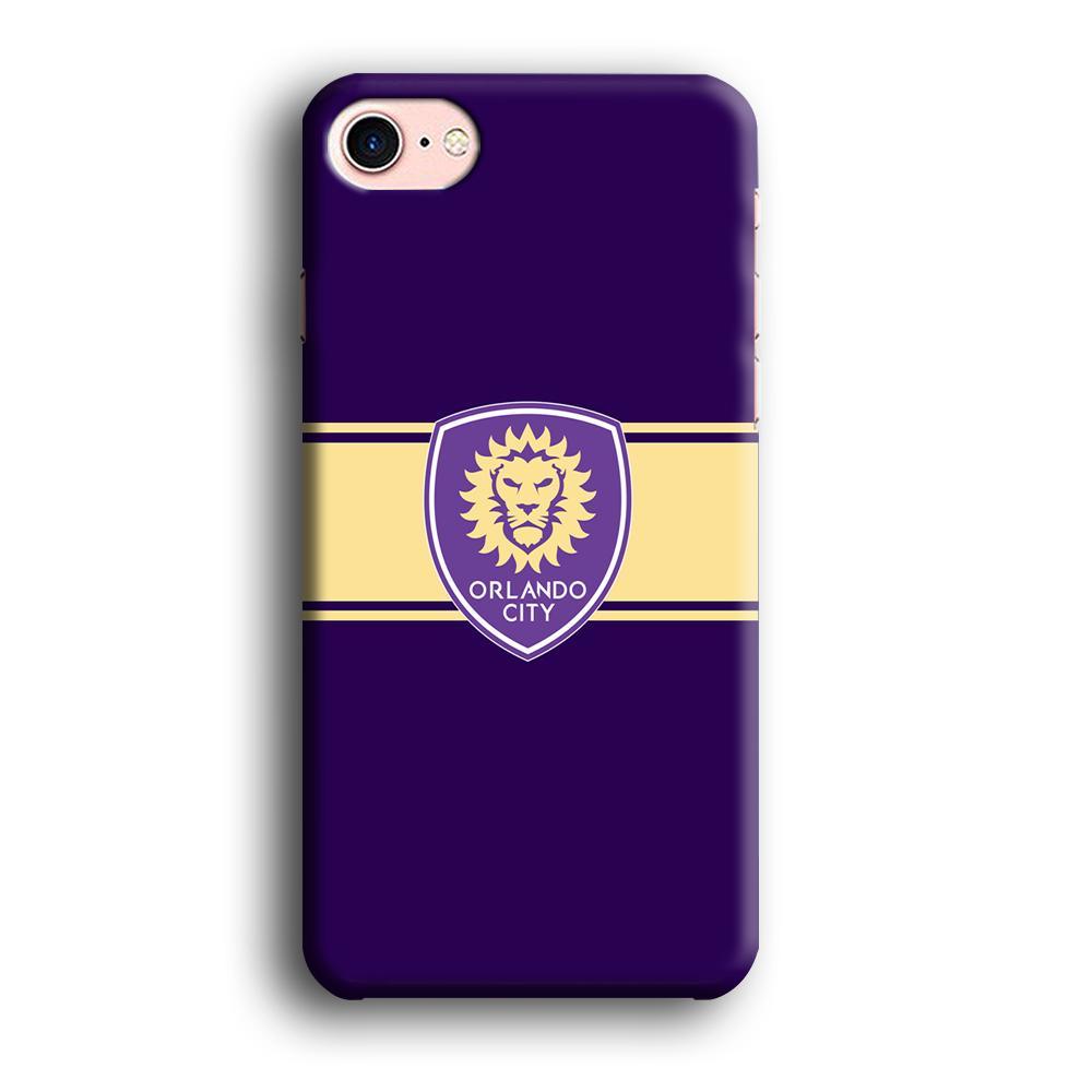 MLS Orlando City Emblem iPhone 8 Case-Oxvistore