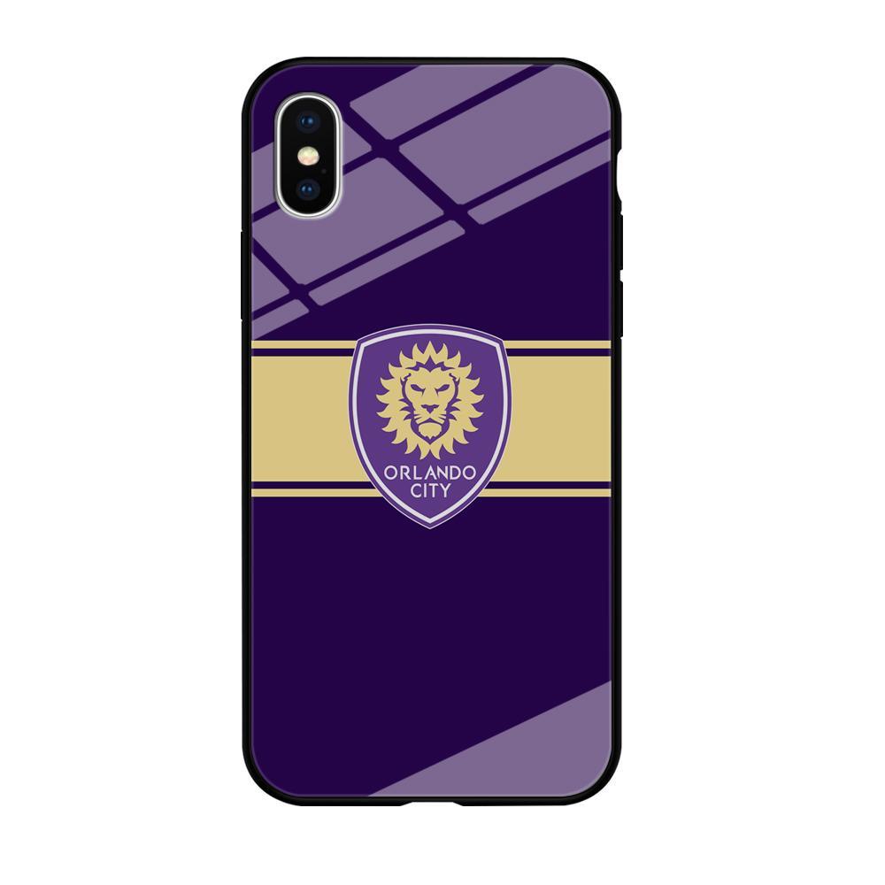 MLS Orlando City Emblem iPhone XS Case-Oxvistore