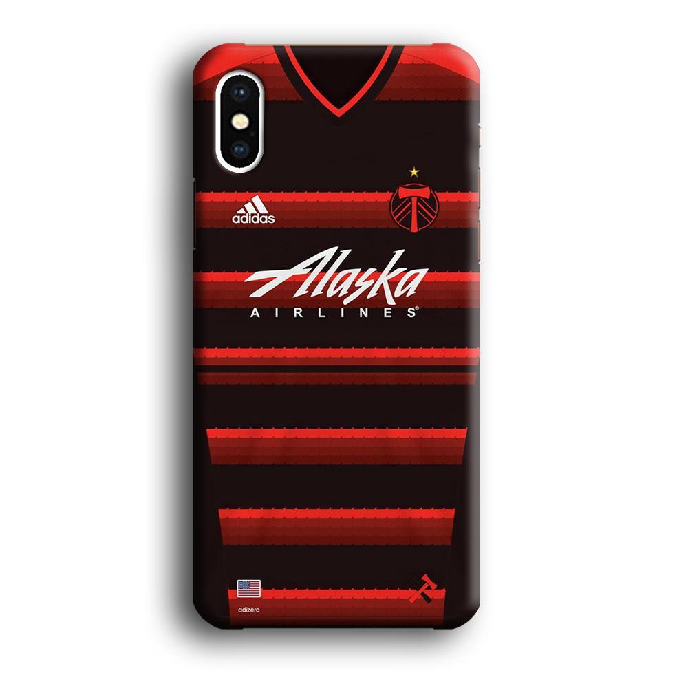 MLS Portland Timbers Costume iPhone XS Case-Oxvistore