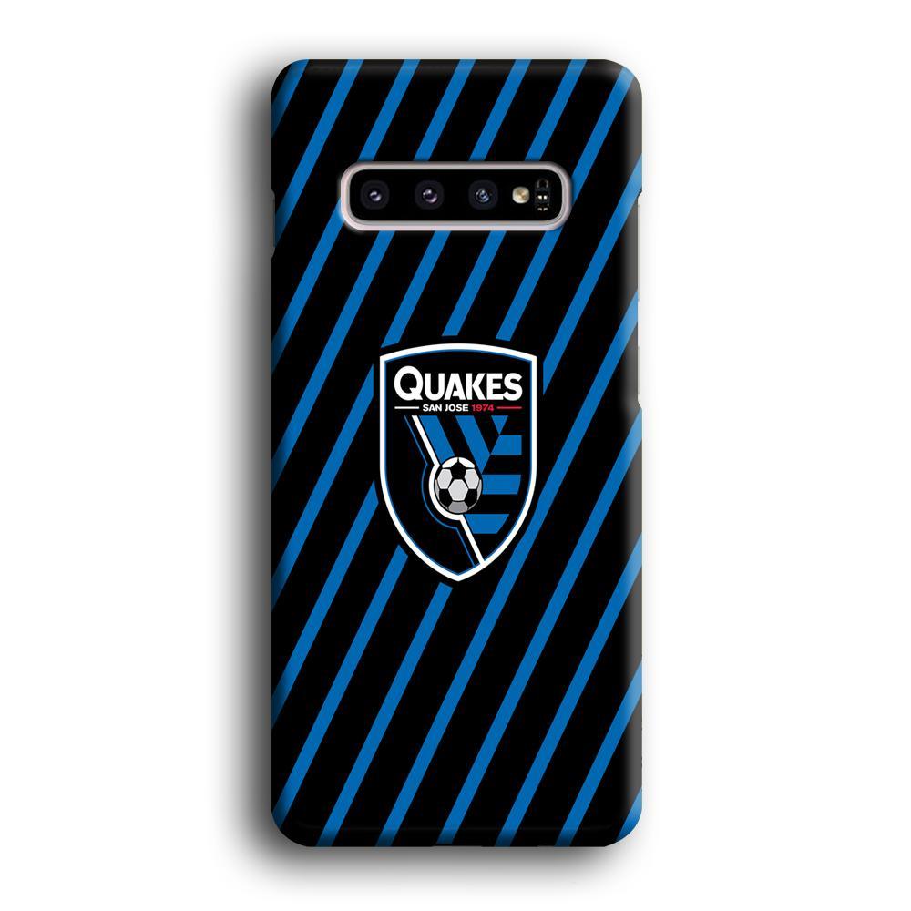 MLS San Jose Quakes Logo Samsung Galaxy S10 Plus Case-Oxvistore