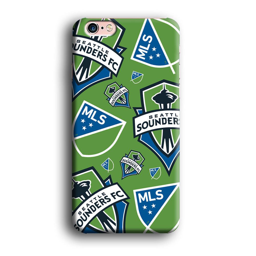 MLS Seatlle Sounders Emblem Kit iPhone 6 | 6s Case-Oxvistore