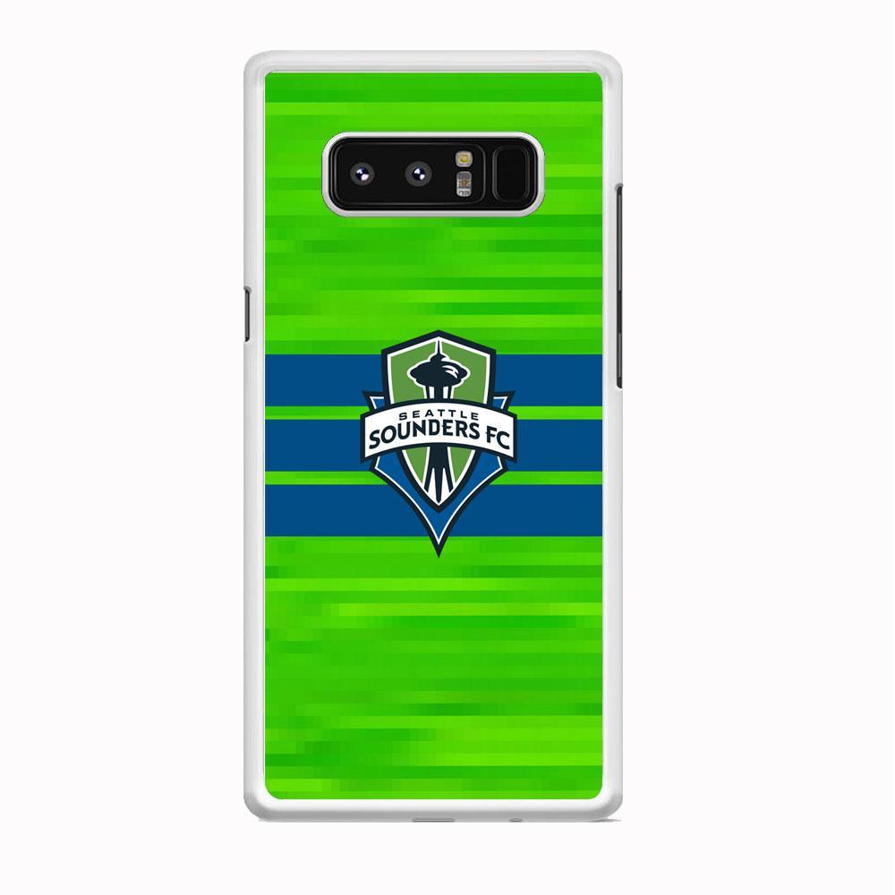 MLS Seattle Sounders FC Green Pixel Samsung Galaxy Note 8 Case-Oxvistore