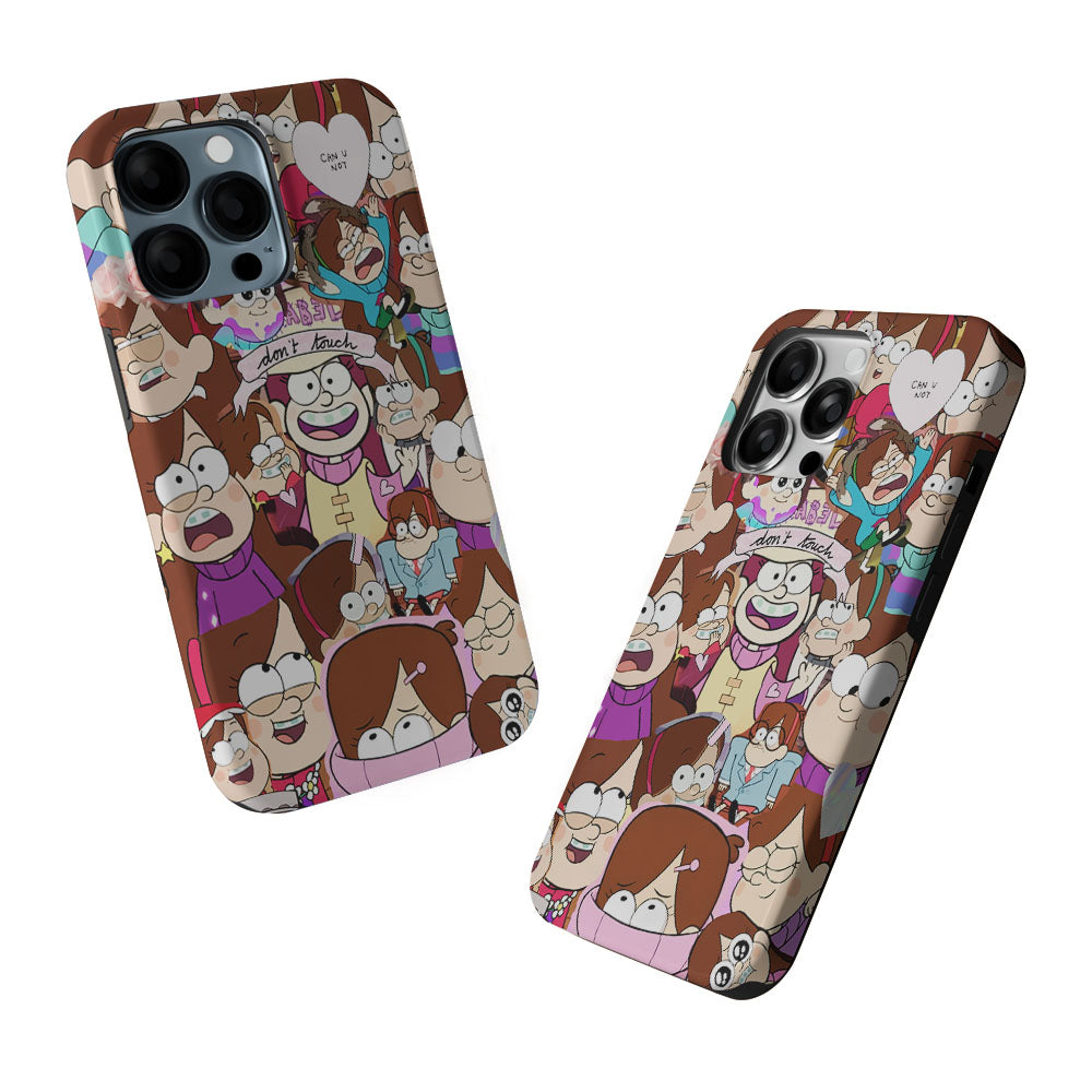 Mabel Gravity Falls Collection 2 in 1 Tough Phone Case