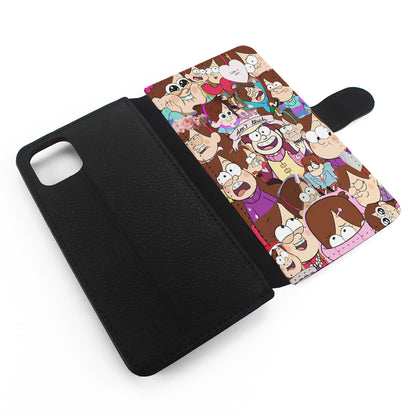 Mabel Gravity Falls Collection Flip Wallet Phone Case