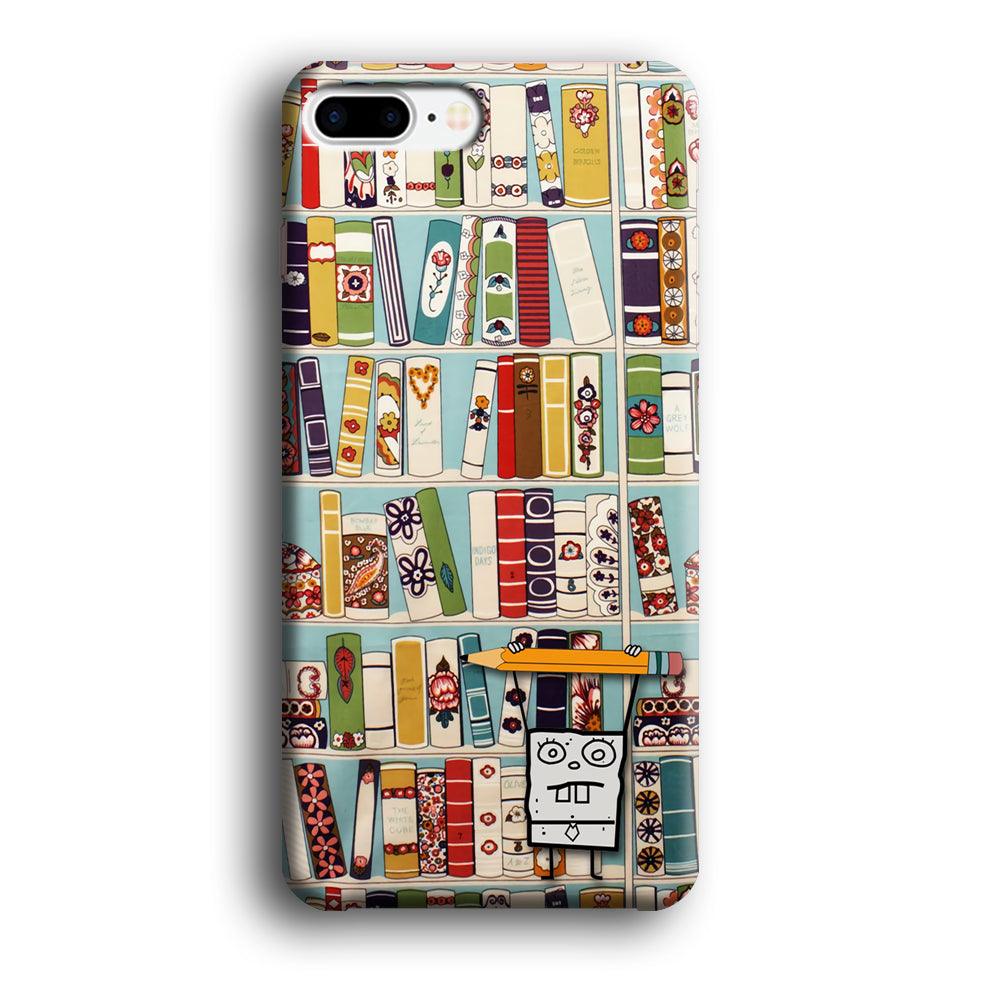 Magic Paper on Bookshelf iPhone 7 Plus Case-Oxvistore