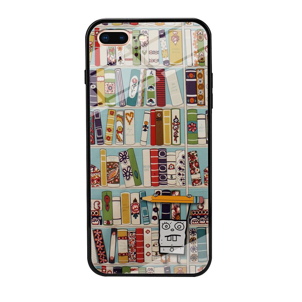 Magic Paper on Bookshelf iPhone 7 Plus Case-Oxvistore