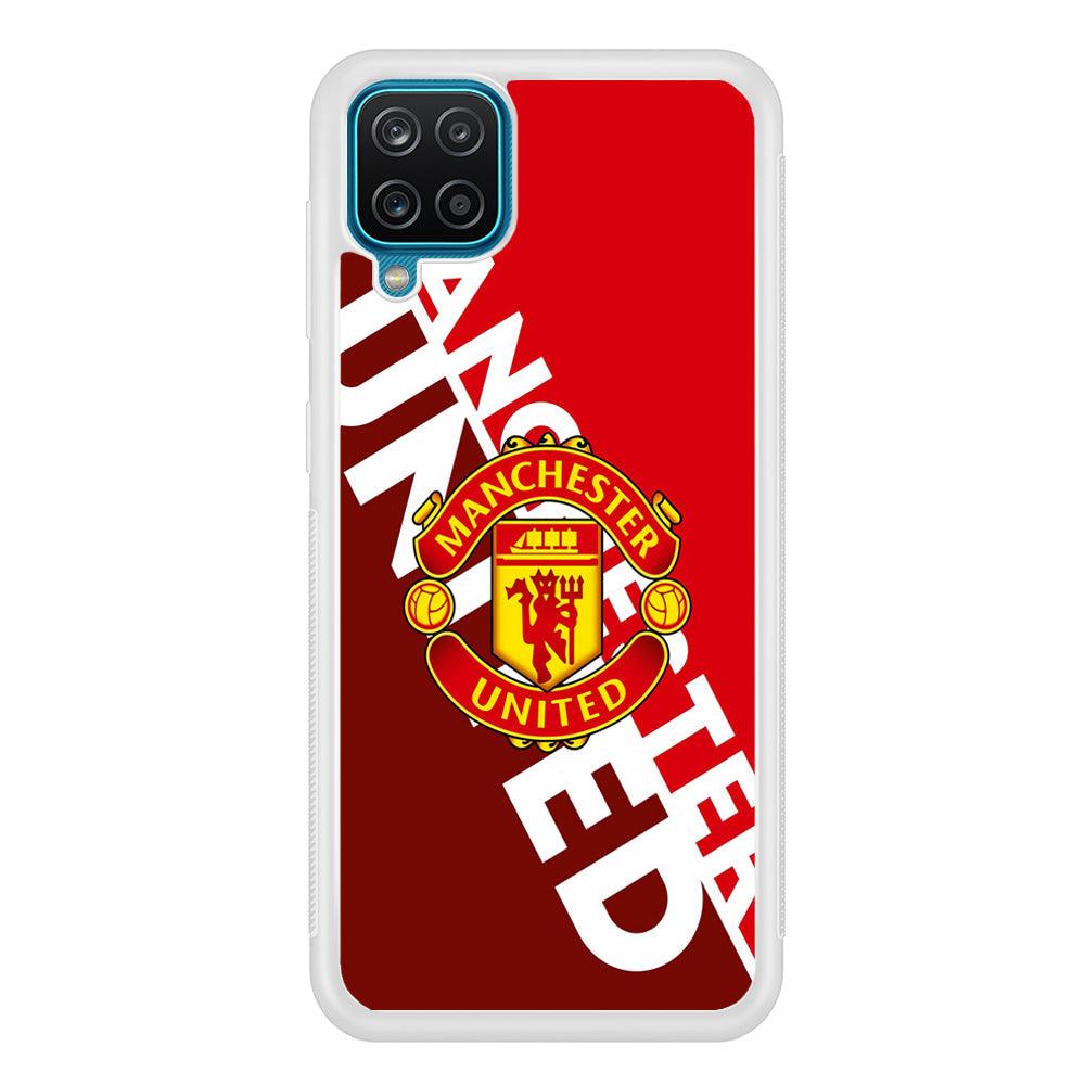 Manchester United Grip The Spirit Samsung Galaxy A12 Case-Oxvistore