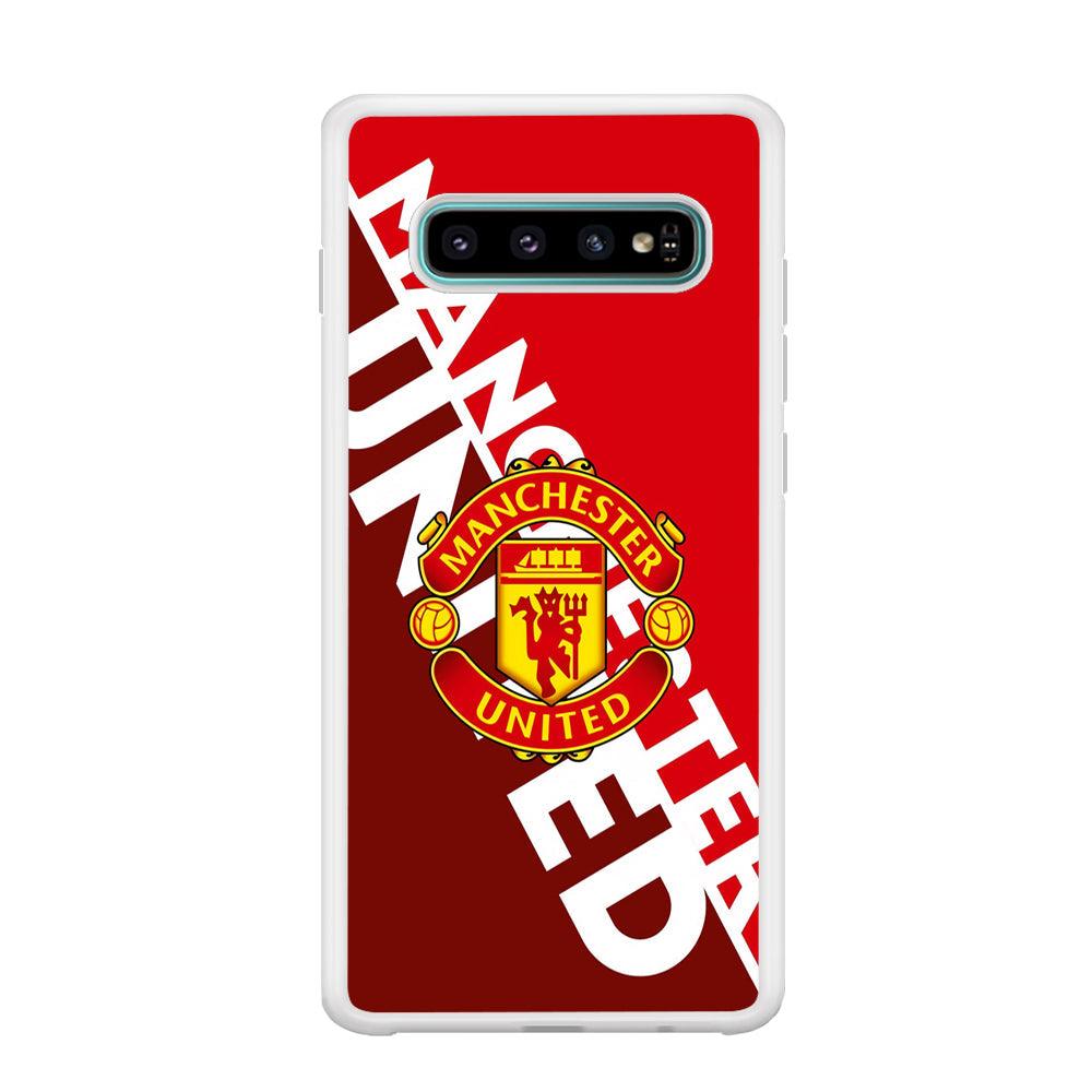 Manchester United Grip The Spirit Samsung Galaxy S10 Plus Case-Oxvistore