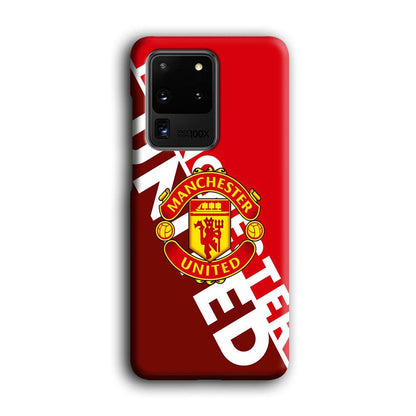 Manchester United Grip The Spirit Samsung Galaxy S20 Ultra Case-Oxvistore