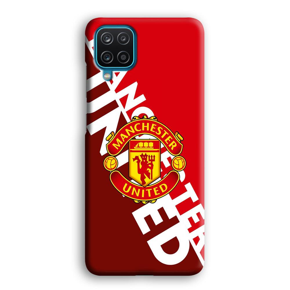 Manchester United Grip The Spirit Samsung Galaxy A12 Case-Oxvistore