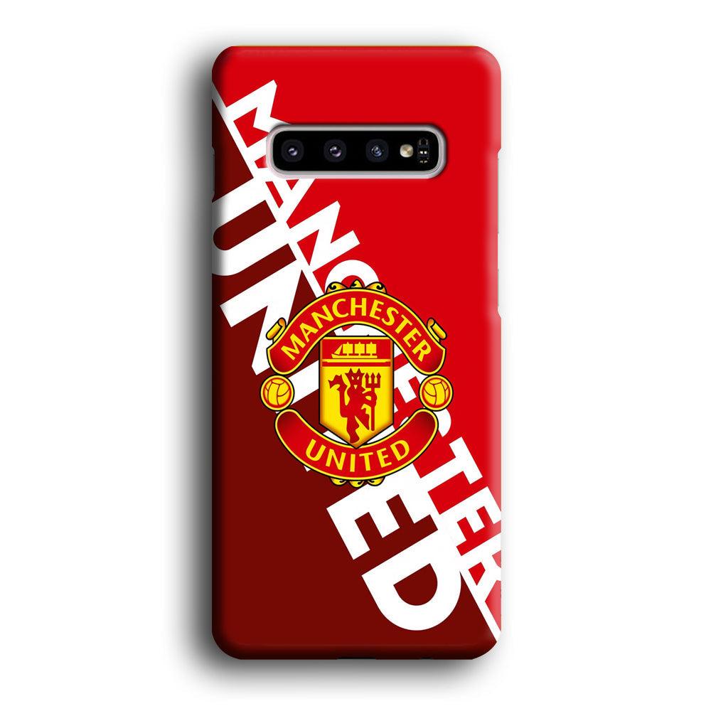 Manchester United Grip The Spirit Samsung Galaxy S10 Plus Case-Oxvistore