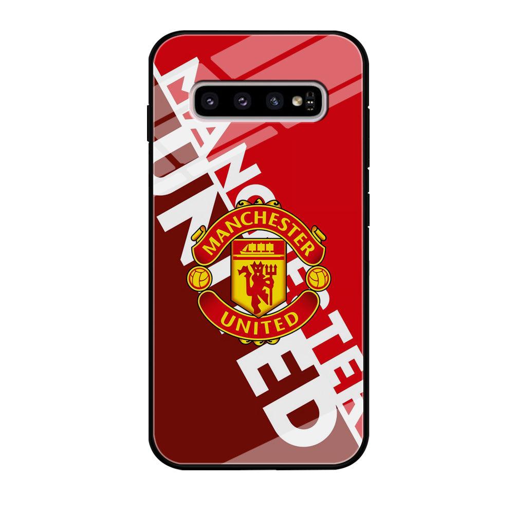 Manchester United Grip The Spirit Samsung Galaxy S10 Plus Case-Oxvistore