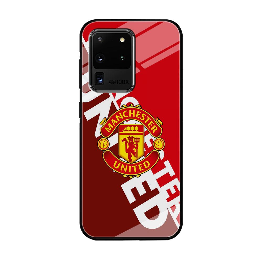 Manchester United Grip The Spirit Samsung Galaxy S20 Ultra Case-Oxvistore