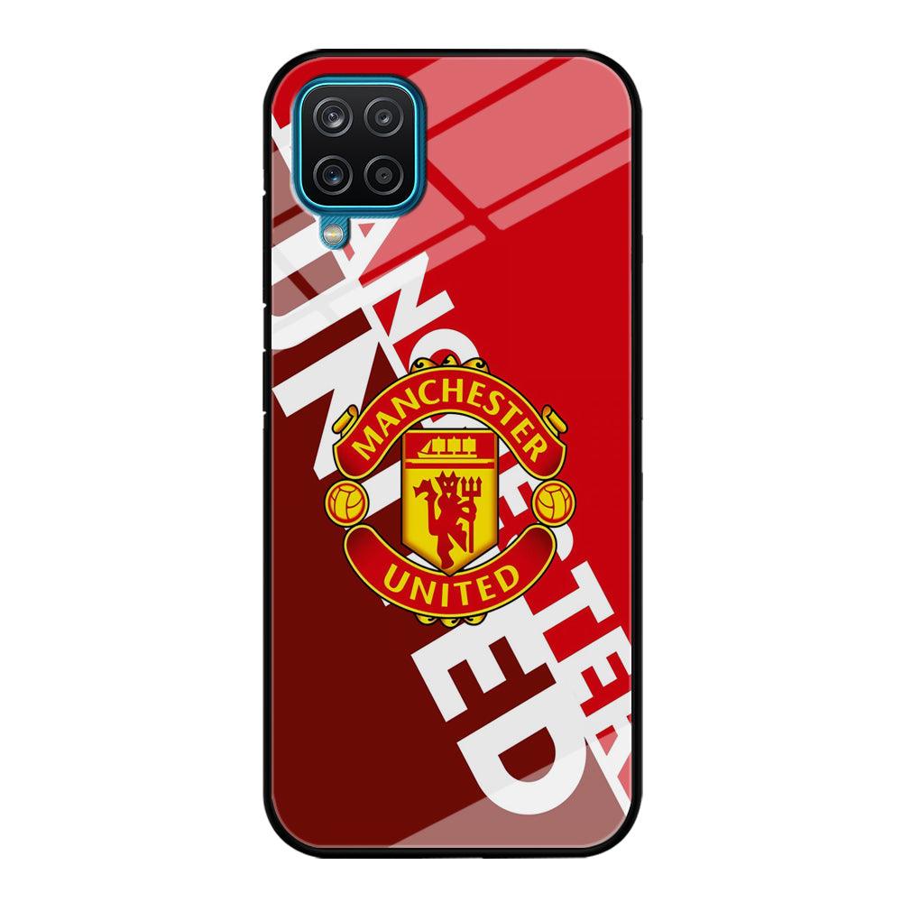 Manchester United Grip The Spirit Samsung Galaxy A12 Case-Oxvistore