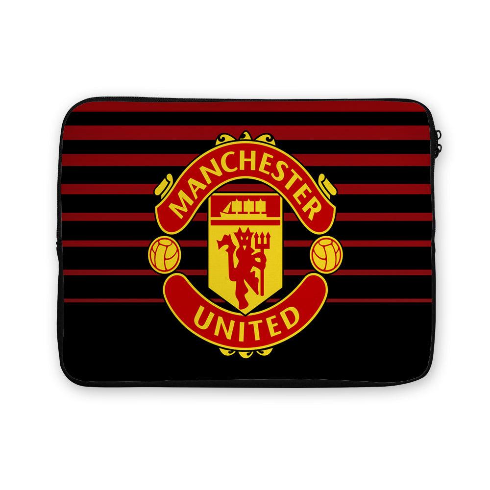 Manchester United Logo Club Laptop Sleeve Protective Cover-Oxvistore