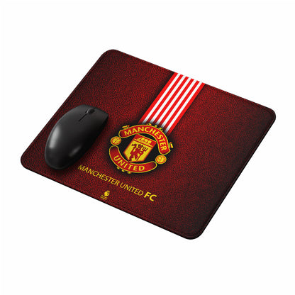 Manchester United Logo Red Mouse Pads