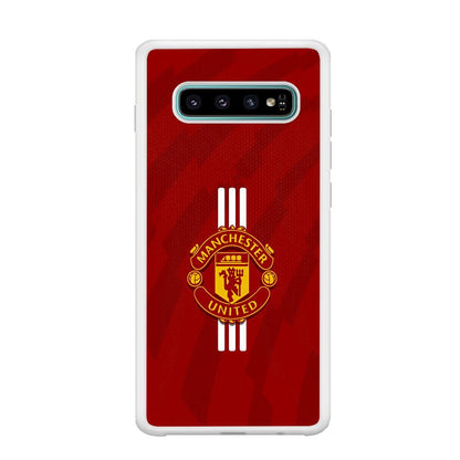 Manchester United Twister of The Devil Samsung Galaxy S10 Plus Case-Oxvistore