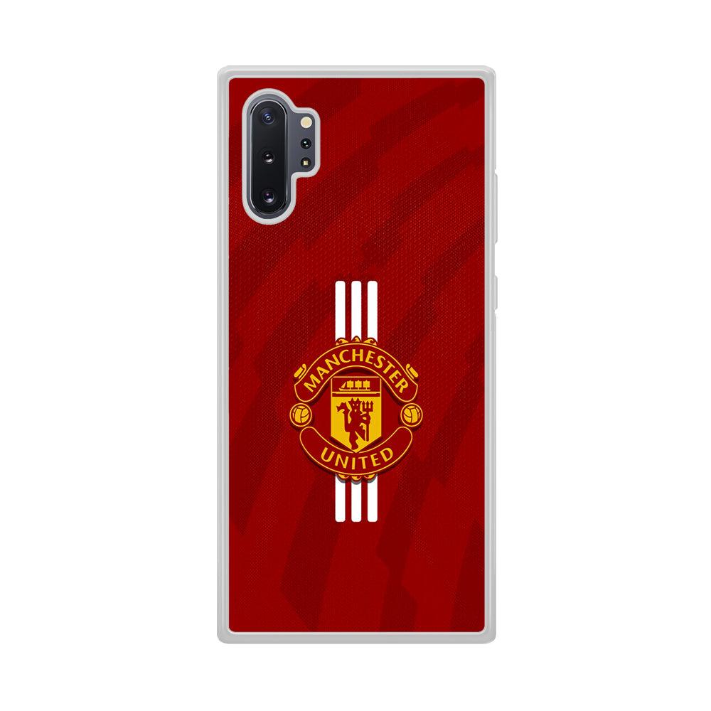 Manchester United Twister of The Devil Samsung Galaxy Note 10 Plus Case-Oxvistore