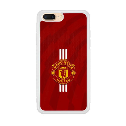 Manchester United Twister of The Devil iPhone 8 Plus Case-Oxvistore