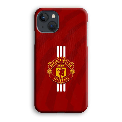 Manchester United Twister of The Devil iPhone 14 Plus Case-Oxvistore