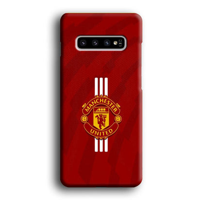 Manchester United Twister of The Devil Samsung Galaxy S10 Plus Case-Oxvistore