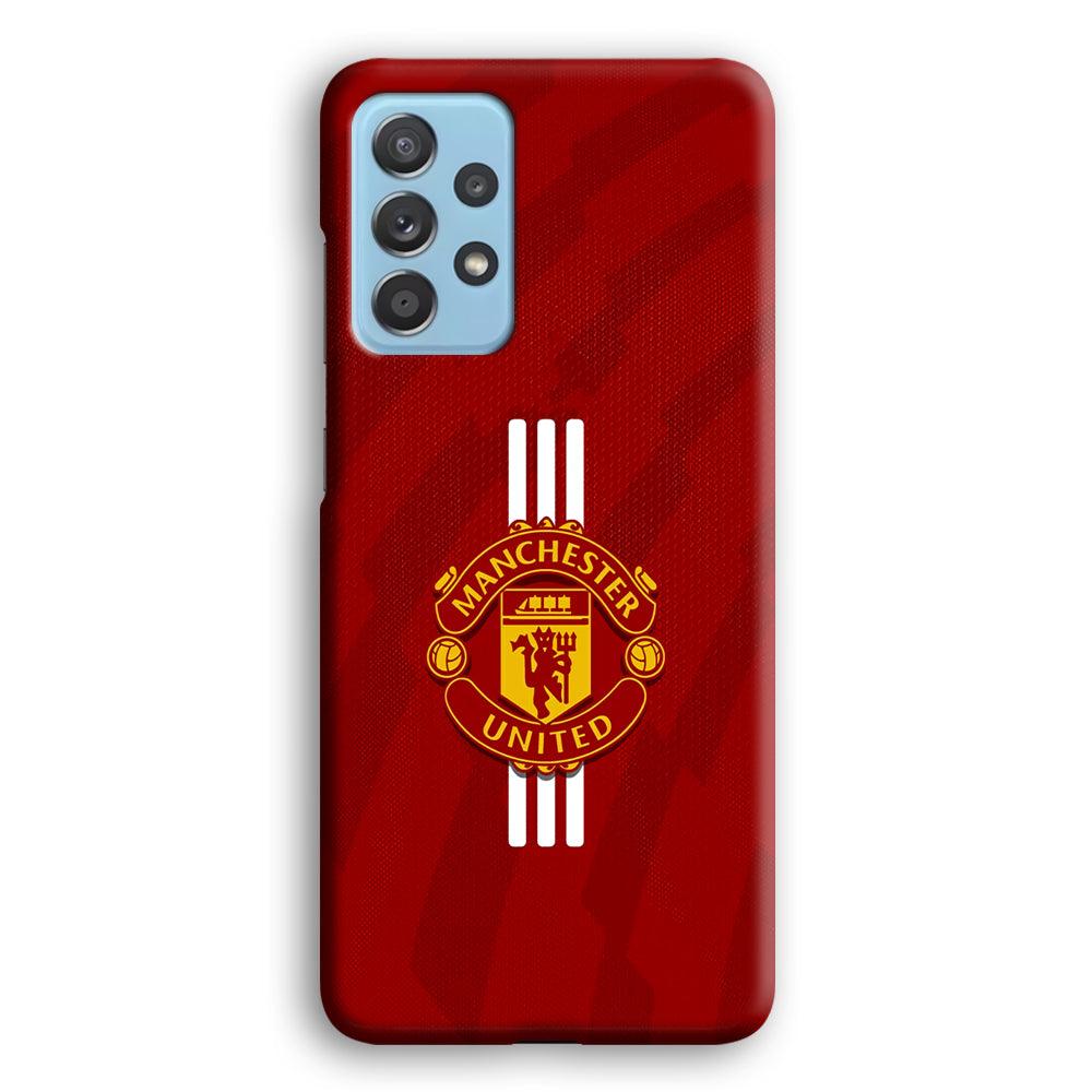 Manchester United Twister of The Devil Samsung Galaxy A52 Case-Oxvistore