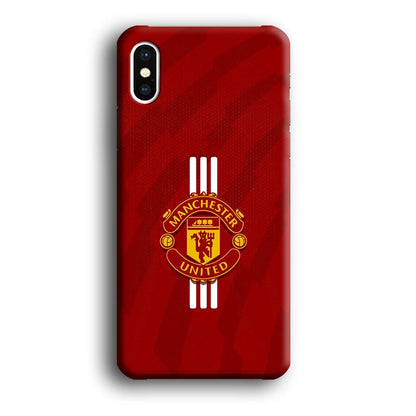 Manchester United Twister of The Devil iPhone Xs Max Case-Oxvistore