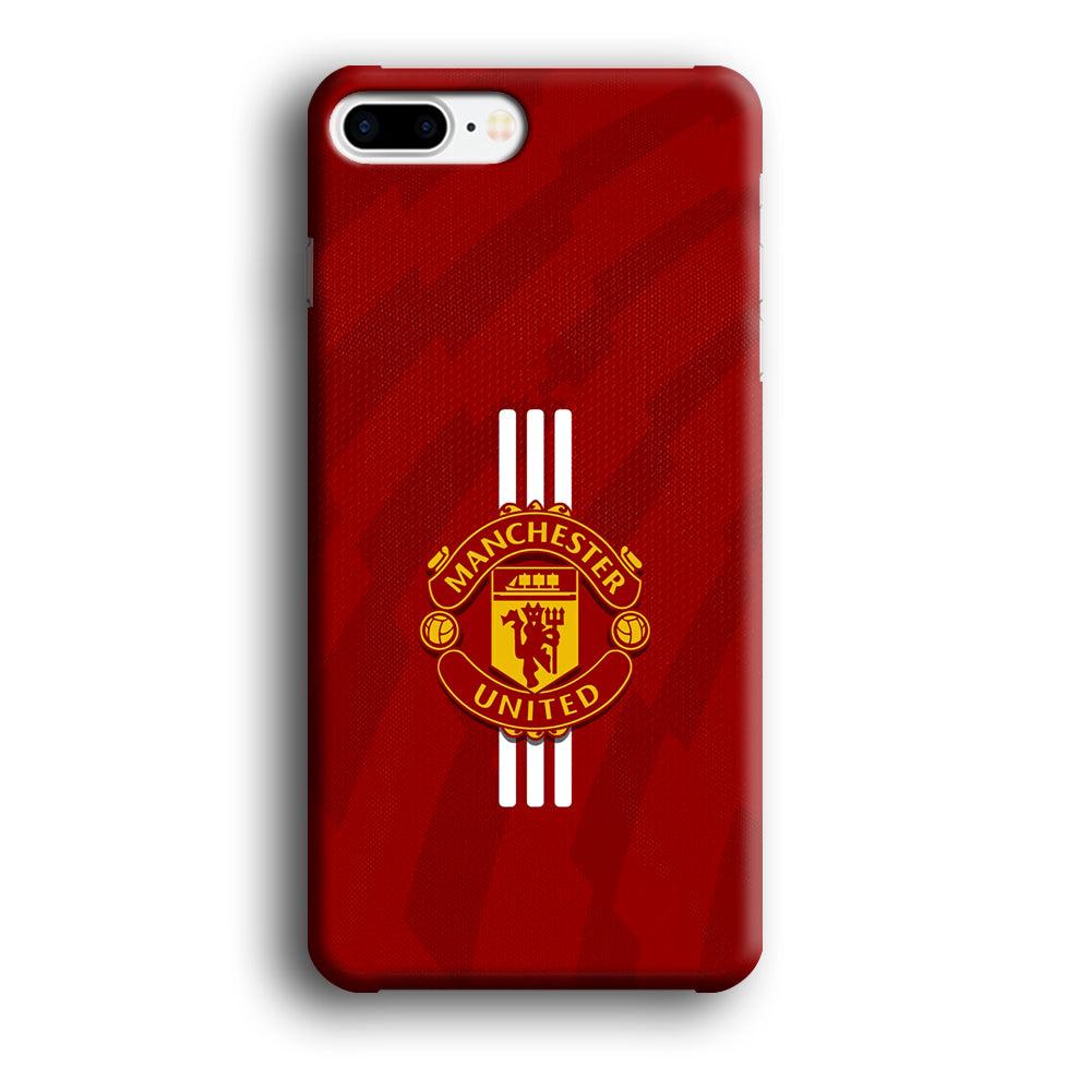 Manchester United Twister of The Devil iPhone 8 Plus Case-Oxvistore