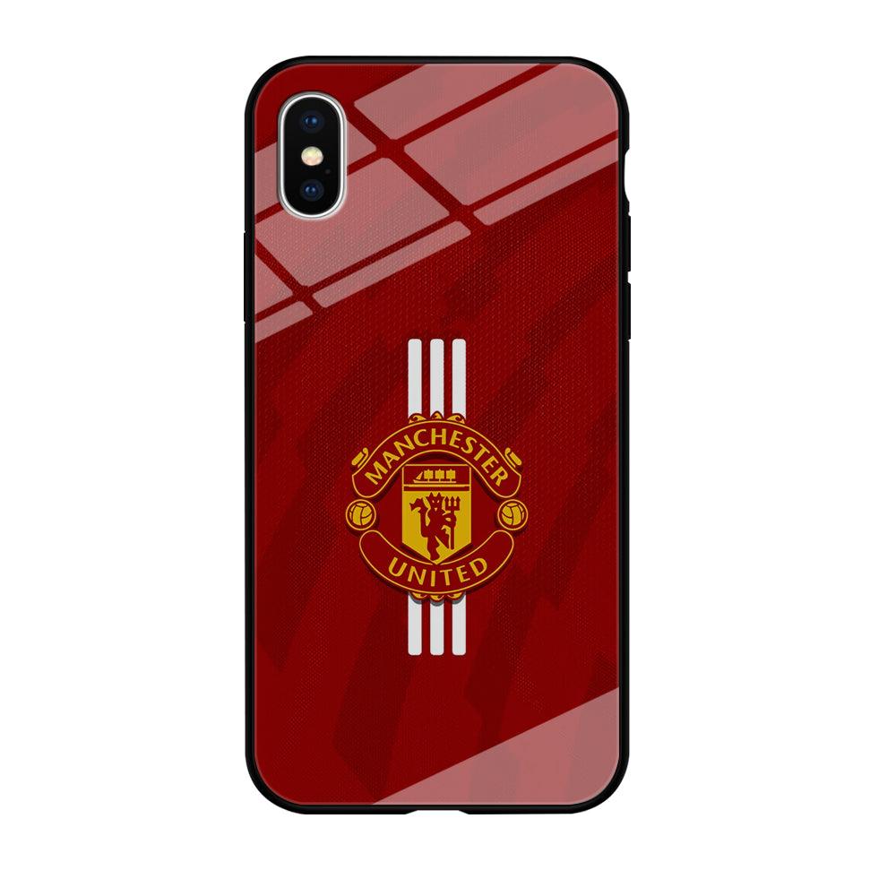 Manchester United Twister of The Devil iPhone Xs Max Case-Oxvistore